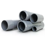 UPVC Pipes Nominal Pressure 6 Bar Outside Diameter 225 mm Thickness 6.6 mm Gray