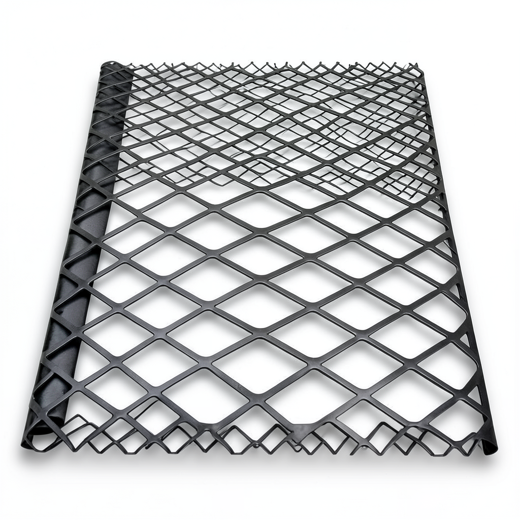 Hot Rolled Black Steel Expanded Metal Mesh Thickness 1.7 mm Width 1.22 m Length 5 m