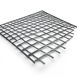 Hot Rolled Black Steel Expanded Metal Mesh Thickness 1.8 mm Width 1.22 M Length 6 M