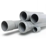 UPVC Pipes Nominal Pressure 6 Bar Outer Diameter 355 mm Thickness 10.4 mm Gray