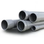 UPVC Pipes Nominal Pressure 6 Bar Outside Diameter 400 mm Thickness 11.7 mm Gray