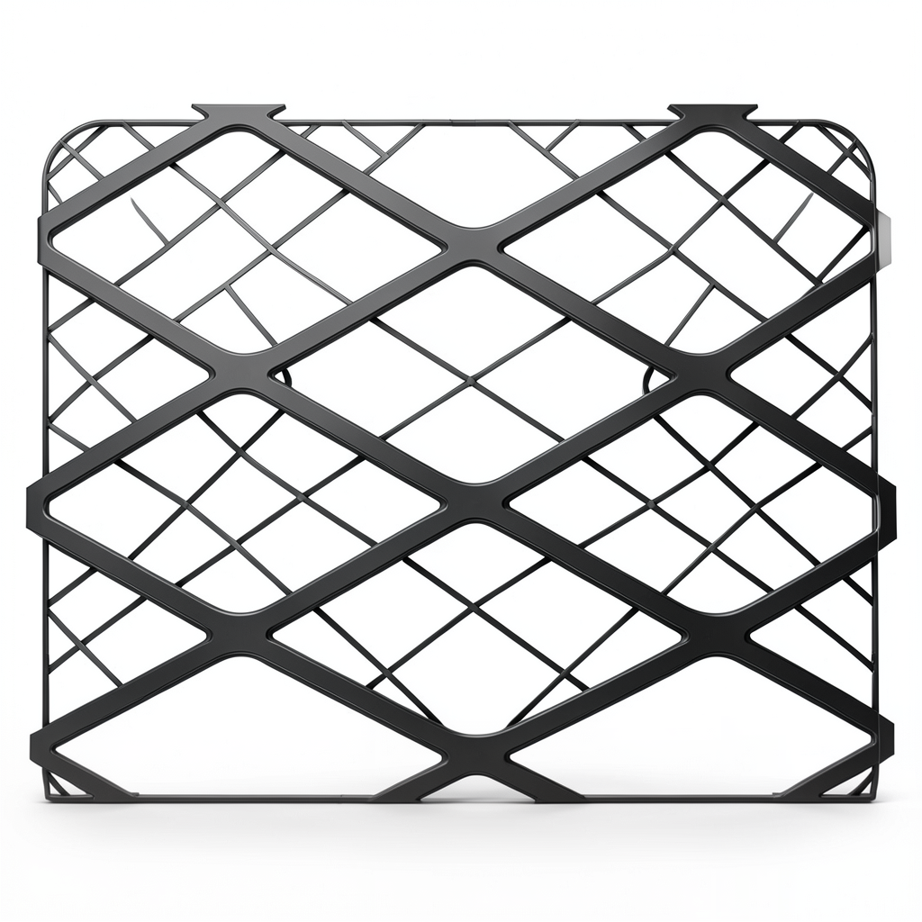Hot Rolled Black Steel Expanded Metal Mesh Thickness 1.8 mm Width 1.22 m Length 2 m