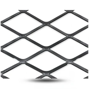 Hot Rolled Black Steel Expanded Metal Mesh Thickness 1.8 mm Width 1.22 m Length 5 m