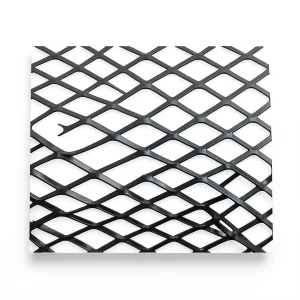 Hot Rolled Steel Expanded Metal Mesh 1.2 mm Thickness 2.44 m Width 1 m Length