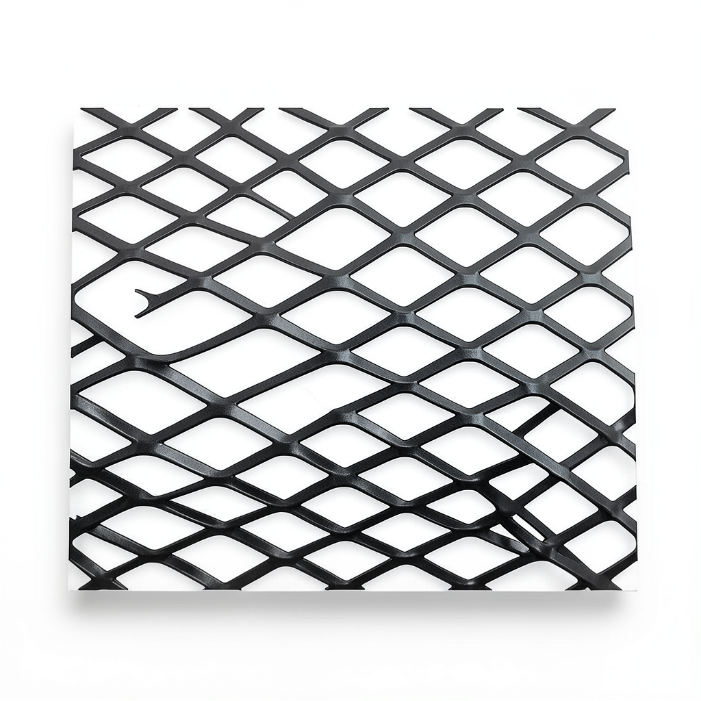 Hot Rolled Steel Expanded Metal Mesh 1.2 mm Thickness 2.44 m Width 1 m Length