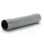 UPVC Pipes Nominal Pressure 6 Bar Outer Diameter 250 mm Thickness 7.3 mm Gray