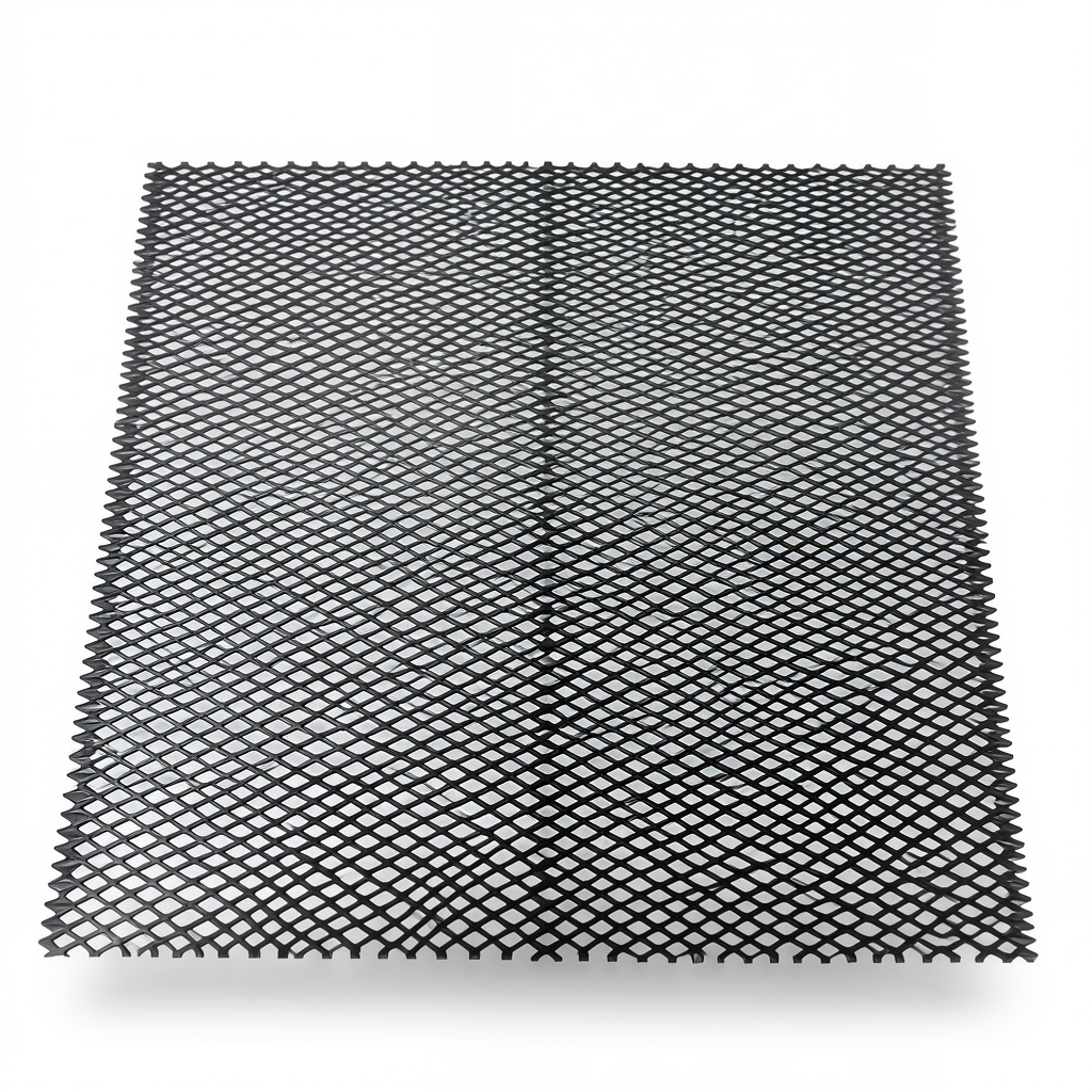 Hot Rolled Black Steel Expanded Metal Mesh 2 mm Thickness 1.22 M Width 1 m Length