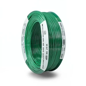 لفة سلك امريكي AWM نحاس مجدول 600 فولت 2/0 AWG عزل PVC لون أخضر 500 قدم | شركة الفنار
