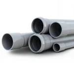 UPVC Pipes Nominal Pressure 6 Bar Outside Diameter 400 mm Thickness 11.7 mm Gray