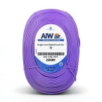 AWM Single Core Stranded Copper Electrical Wire 600V 16 AWG PVC Violet 2500ft | Al Fanar