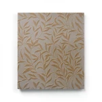 Leaf-patterned Wall Covering 0.53m x 10m Brown Color, Model 221354