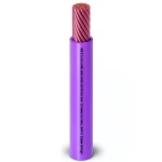 AWM Single Core Stranded Copper Wire 12 AWG 600V PVC Violet 2500ft | Al Fanar