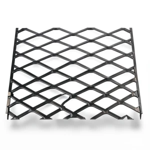 Hot Rolled Black Steel Expanded Metal Mesh Thickness 1.8 mm Width 2.44 m Length 2 m