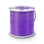 سلك كهرباء مفرد نحاس مجدول 1 AWG، 600 فولت، عزل PVC بنفسجي 500 قدم | شركة الفنار