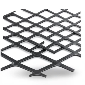 Hot Rolled Black Steel Expanded Metal Mesh Thickness 1.2 mm Width 2.44 m Length 3 m