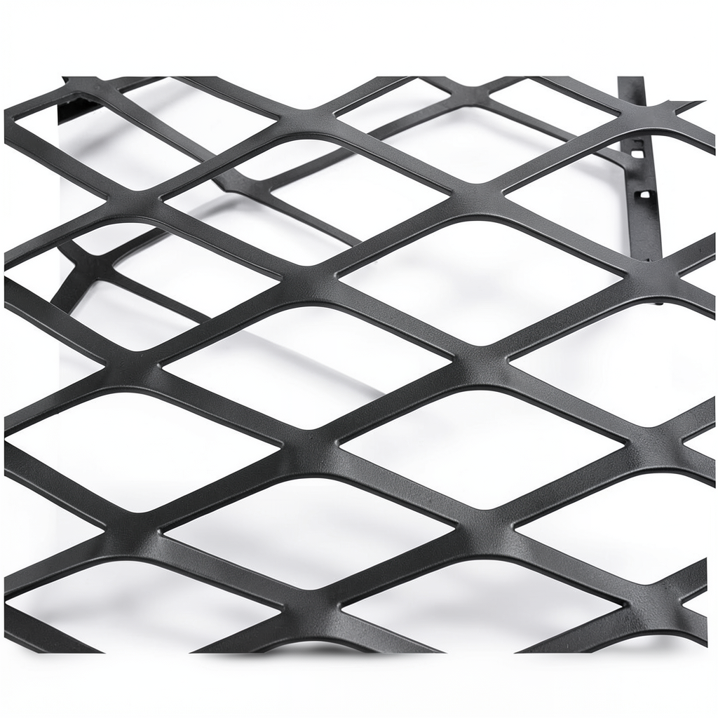 Hot Rolled Steel Expanded Metal Mesh 1.2 mm Thickness 2.44 m Width 1 m Length