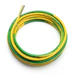 سلك كهرباء مفرد 70 مم2 450/750 فولت، لون أصفر/أخضر، موصل نحاس مرن عازل PVC | شركة الفنار