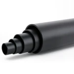 مواسير HDPE ضغط اسمي 4 بار PE 80 قطر خارجي 180 مم SDR 41 لون أسود