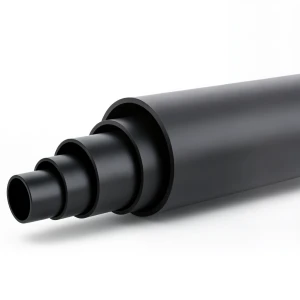 HDPE Pipe Nominal Pressure 4 Bar PE 80 Size OD 180 mm SDR 41 Black
