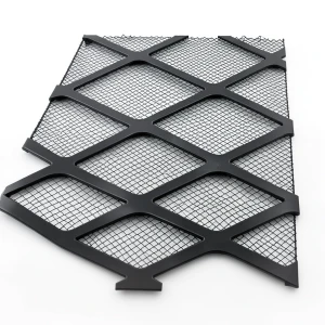 Hot Rolled Steel Expanded Metal Mesh Thickness 1.5 mm Width 2.44 m Length 2 m