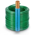 لفة سلك امريكي AWM نحاس مجدول 600 فولت 2/0 AWG عزل PVC لون أخضر 500 قدم | شركة الفنار
