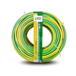 سلك كهرباء مفرد 240 مم2 450/750 فولت، لون اصفر/اخضر، موصل نحاس مرن معزول PVC | شركة الفنار