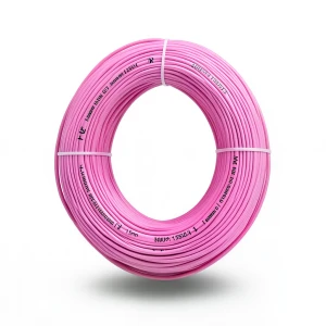 سلك نحاس مرن معزول PVC، 1.5mm، 300 قدم، جهد 450/750 فولت، زهري | شركة الفنار