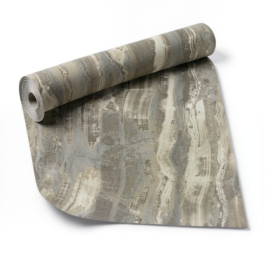 Marble Wallpaper Dark Beige 10m x 1.06m, Model 84633