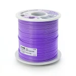 سلك مفرد نحاس مجدول AWM 600 فولت مقاس 8 AWG معزول PVC بنفسجي 500 قدم | شركة الفنار