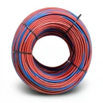 سلك نحاس مرن معزول PVC، مقاس 2.5 مم2، جهد 450/750 فولت، طول لفة 300 قدم | شركة الفنار