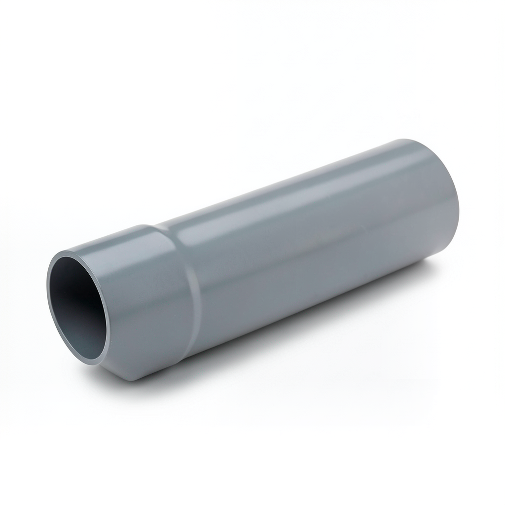 UPVC Plastic Pipe PN 4 Bar Outside Diameter 355 mm Thickness 7 mm Gray Color