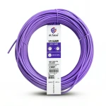 سلك مفرد نحاس مجدول 1/0 AWG 600 فولت عزل PVC بنفسجي طول 500 قدم | شركة الفنار