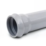 UPVC Pipe Class 4 Outside Diameter 160 mm Thickness 7.7 mm Grey Color