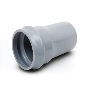 UPVC Plastic Pipe Class 4 Outside Diameter 180 mm Thickness 8.6 mm Gray Color