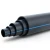 HDPE Plastic Pipe Pressure 10 Bar PE 100 Size 630 mm SDR 17 Black with Blue Stripes - Image 1