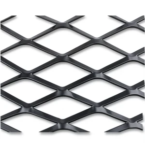 Hot Rolled Black Steel Expanded Metal Mesh Thickness 1.2 mm Width 2.44 m Length 4 m