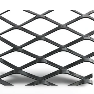 Hot Rolled Black Steel Expanded Metal Mesh 1.4 mm Thick 2.44x4 m