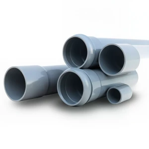 UPVC Pipes Nominal Pressure 10 Bar Outer Diameter 25 mm Thickness 1.5 mm Gray