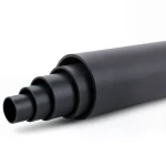 مواسير بلاستيك HDPE ضغط 4 بار PE 80 قطر خارجي 560 مم SDR 41 لون أسود