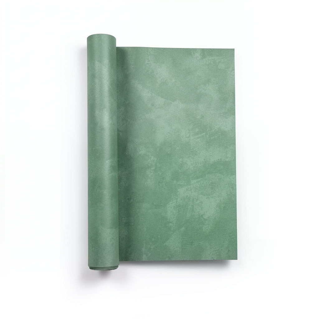 Italian Wall Covering 10m x 0.73m Green, Model 44828