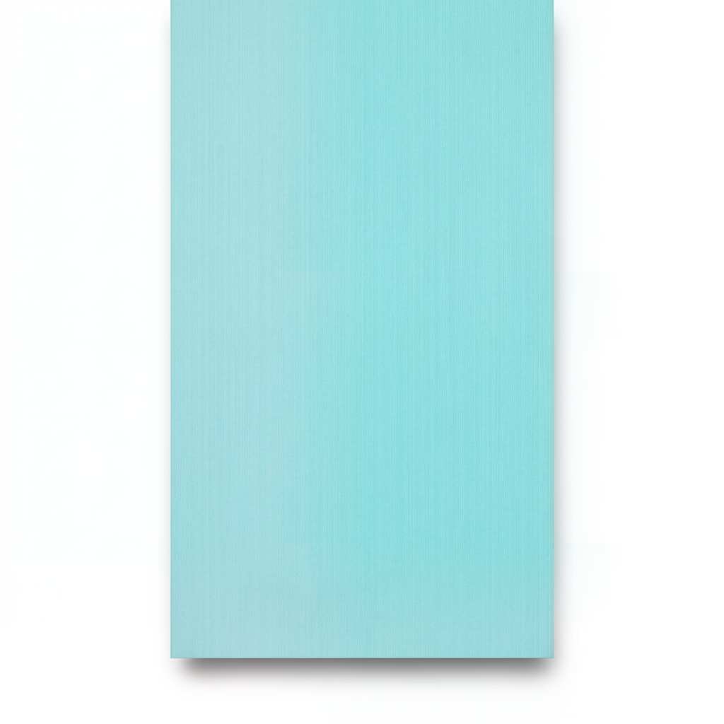 Wall Decoration Plain Design 10m x 0.53m Turquoise, Model 17724