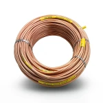 لفة سلك نحاس مرن 35 مم2 450/750 جهد، عزل PVC مقاوم للحرارة سماكة 1.2 مم، لون أصفر | شركة الفنار