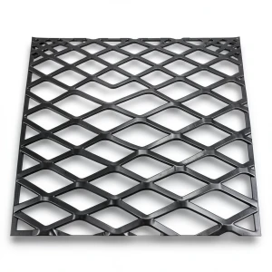 Hot Rolled Black Steel Expanded Metal Mesh Thickness 2.3 mm Width 2.44 m Length 5 m