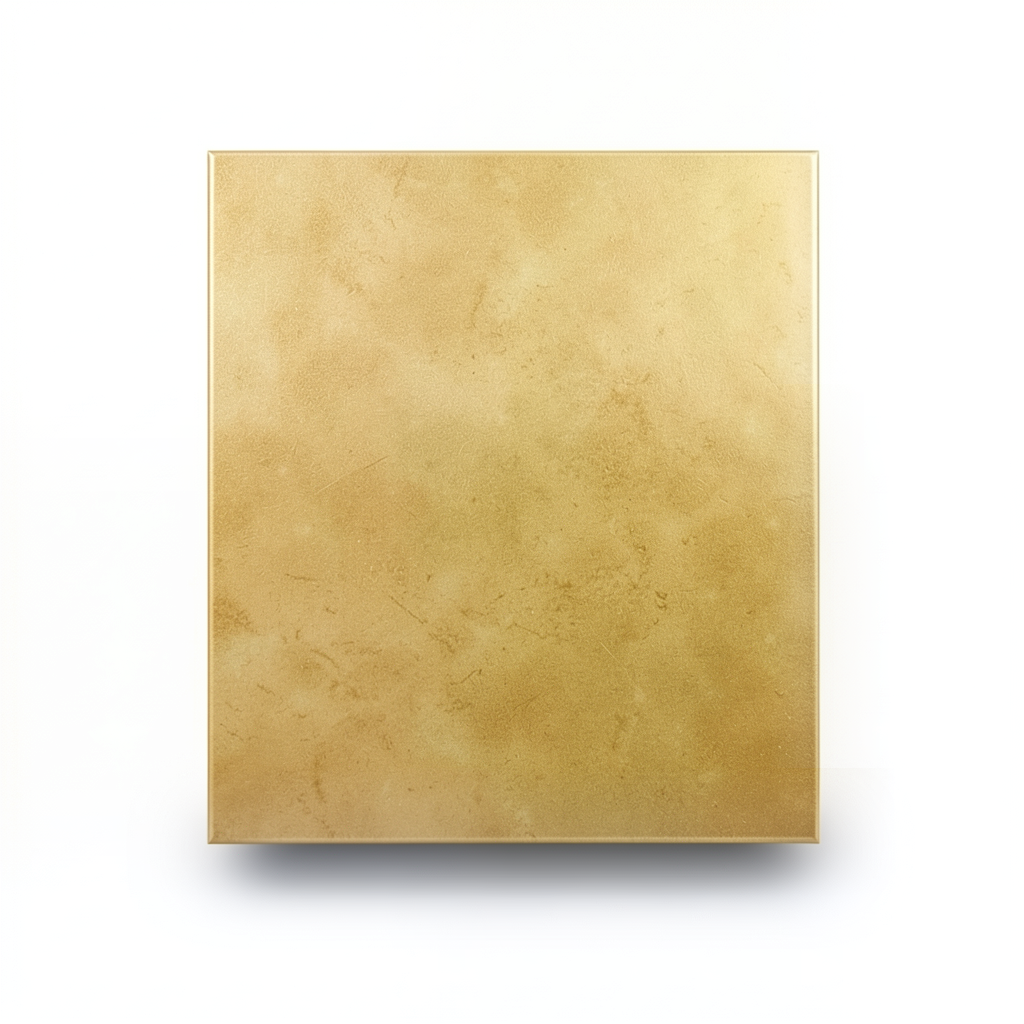 بلاط ارضيات بورسلان مقاس 120×120×0.9 سم، ذهبي اللون، موديل أثينا
