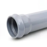 أنابيب بلاستيك UPVC ضغط اسمي 10 بار قطر خارجي 110 مم سماكة 5.3 مم لون رمادي