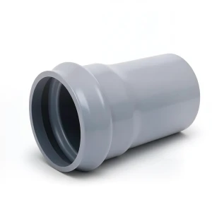 UPVC Plastic Pipe Class 4 Outside Diameter 200 mm Thickness 9.6 mm Gray Color