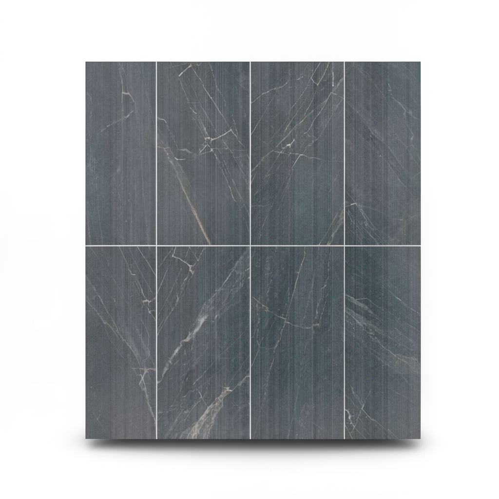 Porcelain Flooring Cardo Model Size 120x60 cm Dark Gray
