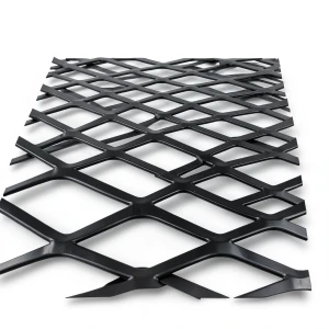 Hot Rolled Black Steel Expanded Metal Mesh Thickness 1.2 mm Width 2.44 m Length 5 m