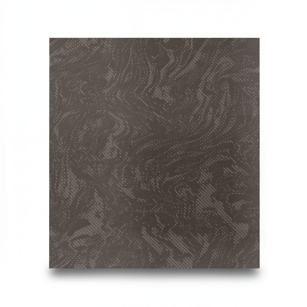 Italian Wallpaper 10m x 0.73m Dark Brown, Model 44845