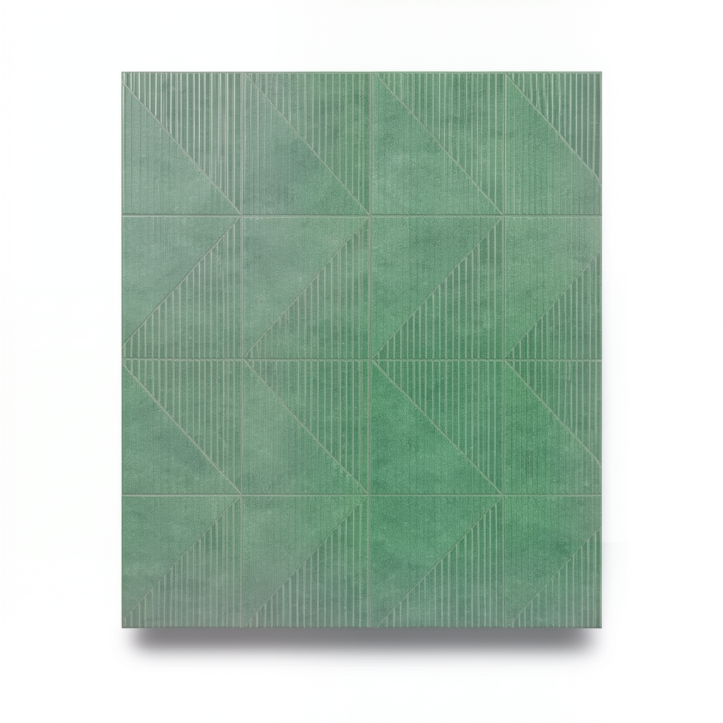 Porcelain Flooring 120x60 cm Green Color, Spectra Model
